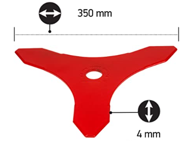 Zāles asmens trīsstūris 350-3 (20mm/25.4mm)