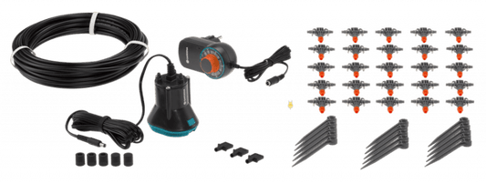 Automātiskais puķu kastu laistīšanas komplekts - MD Tehnika