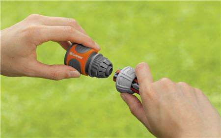 GARDENA savienojums ar STOP, 19 mm - MD Tehnika