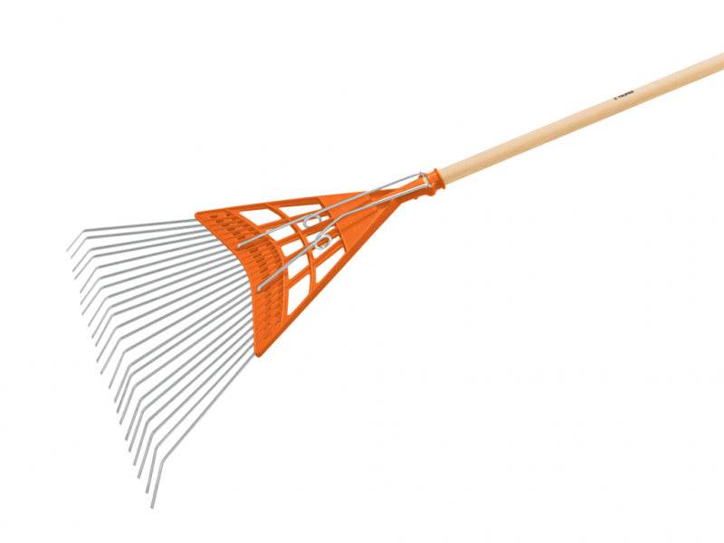 Grābeklis 22-zaru, metāla - MD Tehnika