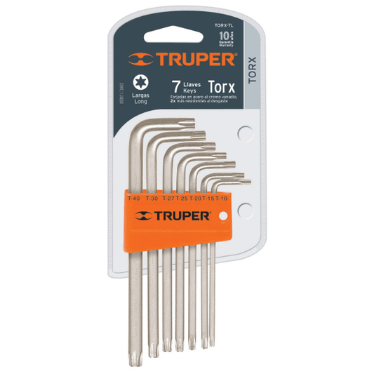 Torx atslēgu komplekts 7 gb. (garais ) - MD Tehnika