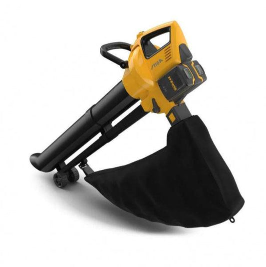 Lapu pūtējs/sūcējs Stiga VS 100e ar akumulatoru un lādētāju - MD Tehnika