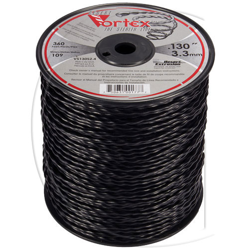 Stiprināta trimmera aukla VORTEX ( 3.3 mm / 109 m )