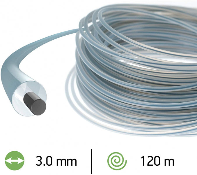 Trimmera aukla 3.0mm /120m Duoline