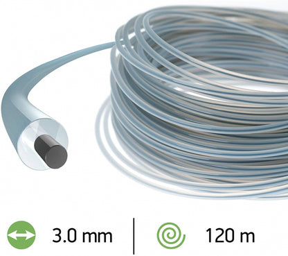 Trimmera aukla 3.0mm /120m Duoline