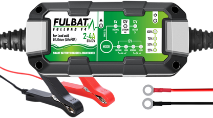 Fulload F4 lādētājs 6/12V 2-4A