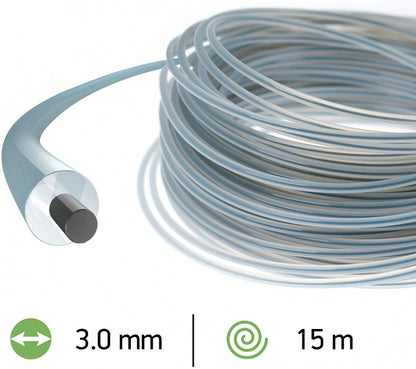 Trimmera aukla 3.0mm /15m Duoline