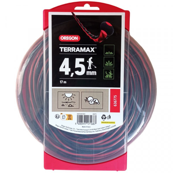 Trimmera aukla 4.5mm /17m Terramax