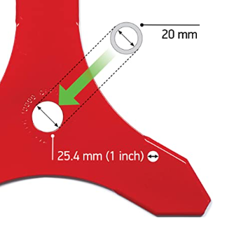 Zāles asmens trīsstūris 350-3 (20mm/25.4mm)