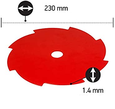 8 -zobu zāles asmens 230 (20mm/25.4mm)