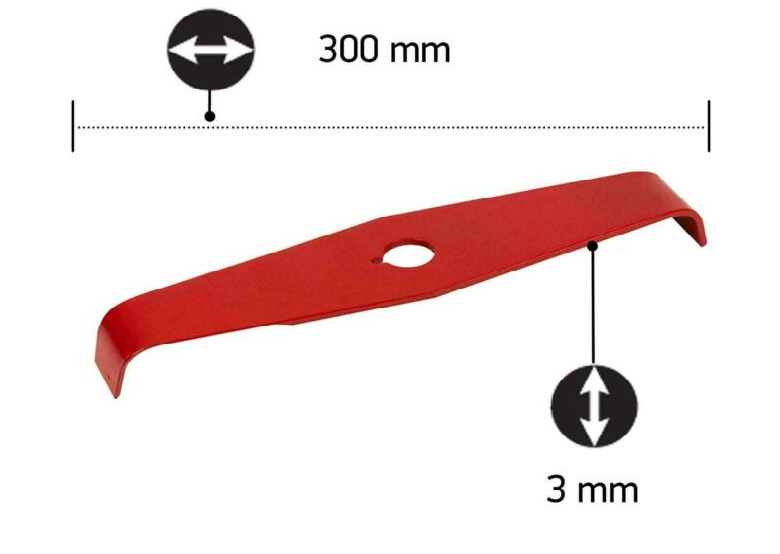 2 -zobu zāles asmens 300 (20mm/25.4mm)
