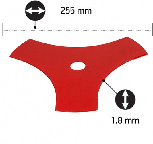 Zāles asmens trīsstūris 255-3 (20mm/25.4mm)