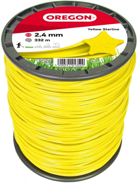Trimmera aukla 2.4mm /322m dzeltena Starline