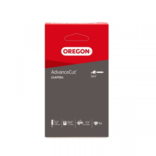 Ķēde 12" 1/4" 1,1mm, 64 zobi (24AP064E)