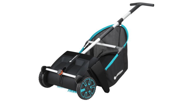 Manuālais lapu un zāles savācējs