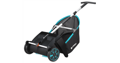 Manuālais lapu un zāles savācējs