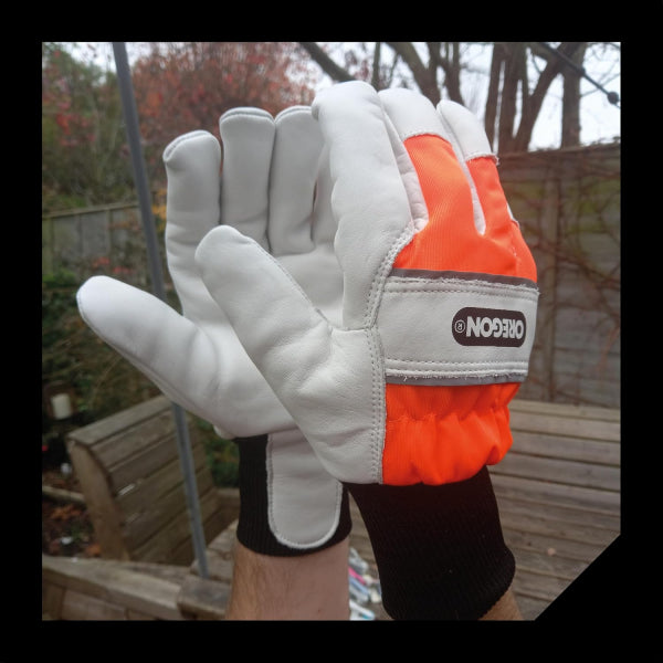 OREGON SOLID ādas darba cimdi L