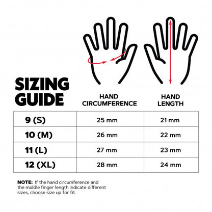 OREGON SOLID ādas darba cimdi L