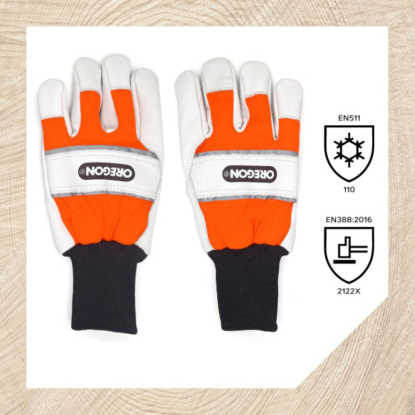 OREGON SOLID ādas darba cimdi M