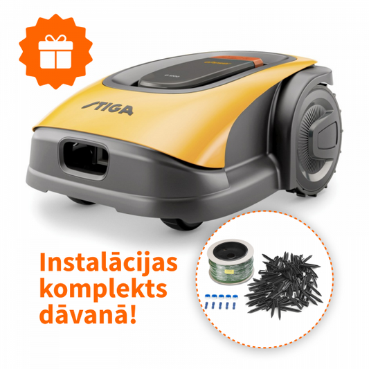 Robotizētais zāles pļāvējs Stiga Stig G600 komplekts