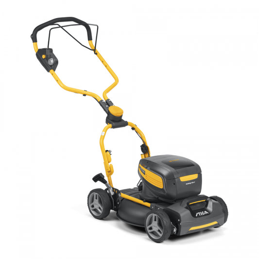 Zāles pļāvējs Stiga Multiclip 747e V ar akumulatoru un lādētāju