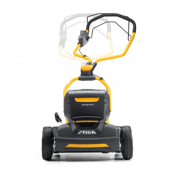 Zāles pļāvējs Stiga Multiclip 747e V ar akumulatoru un lādētāju