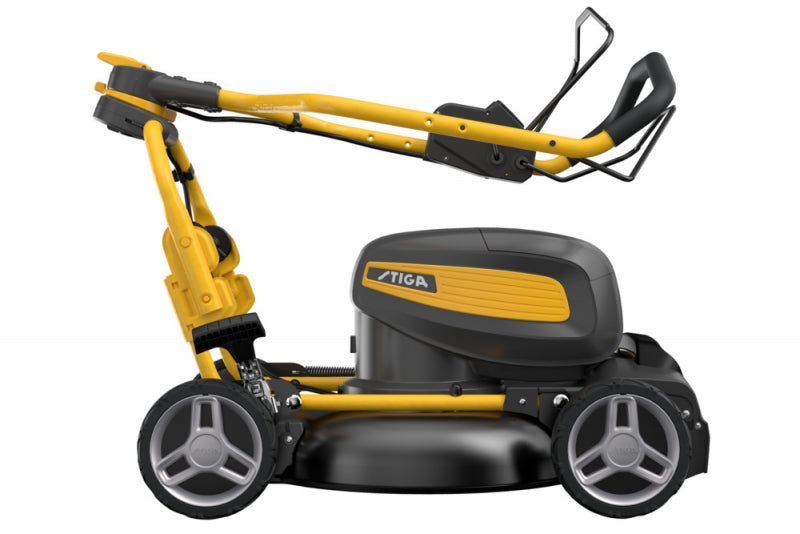 Zāles pļāvējs Stiga Multiclip 747e V ar akumulatoru un lādētāju