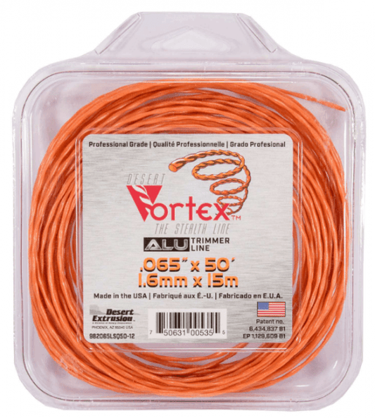 Stiprināta trimmera aukla VORTEX ( 1.6 mm / 15 m ) - MD Tehnika