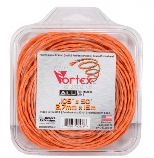 Stiprināta trimmera aukla VORTEX ( 2.7 mm / 15 m ) - MD Tehnika