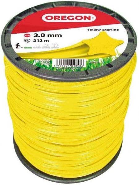 Trimmera aukla 3.0mm /212m dzeltena Starline - MD Tehnika