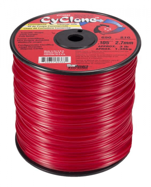 Trimmera aukla CYCLONE ( 2.7 mm / 213 m ) - MD Tehnika