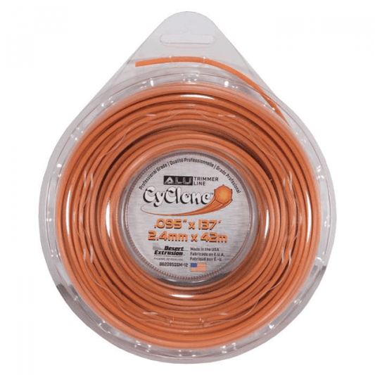 Stiprināta trimmera aukla CYCLONE ( 2.4 mm / 42 m ) - MD Tehnika