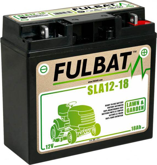 Akumulators zāliena traktoriem Fulbat SLA12-18, 12 V, 18 Ah - MD Tehnika