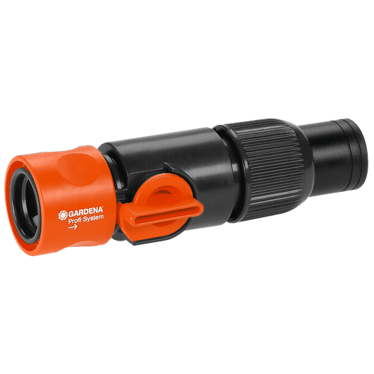 Profi Maxi-Flow šļūtenes savienotājs ar regulētājvārstu, 19 mm - MD Tehnika