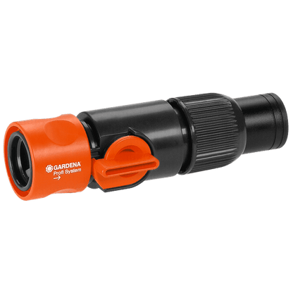 Profi Maxi-Flow šļūtenes savienotājs ar regulētājvārstu, 19 mm - MD Tehnika